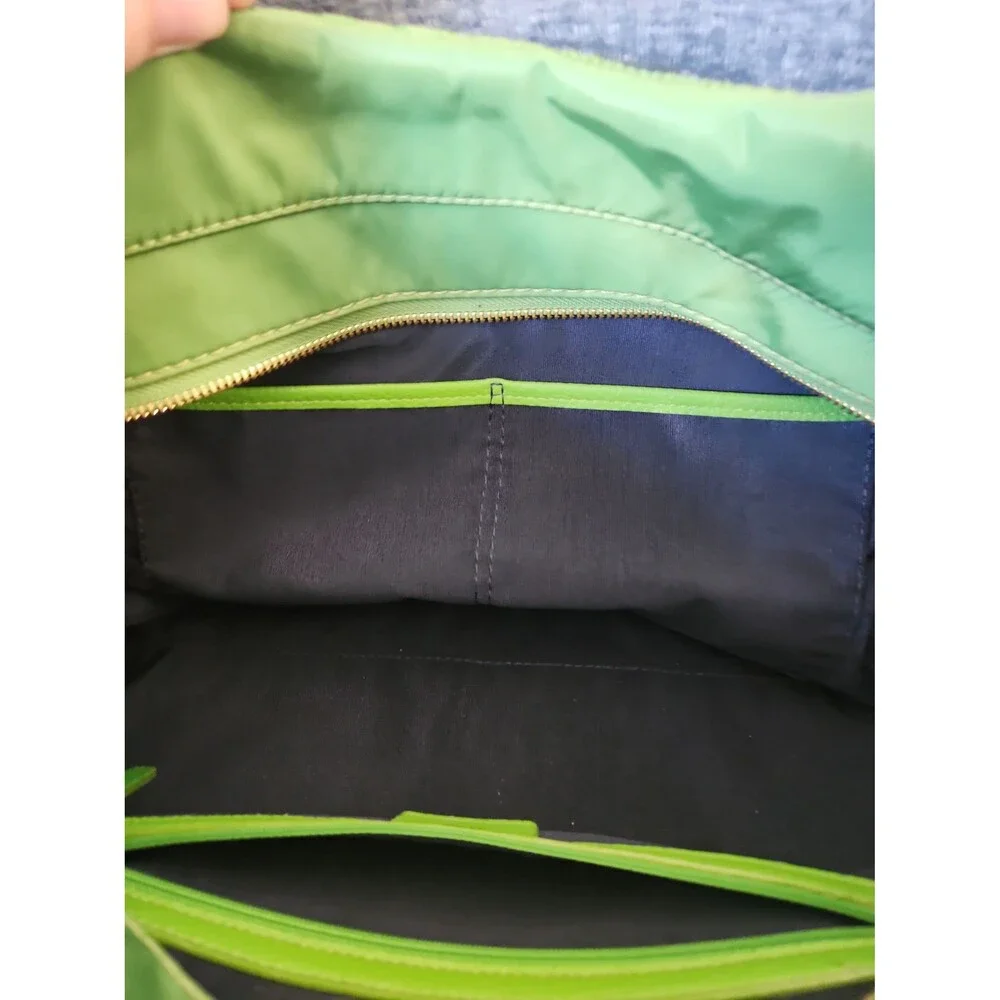 Kate Spade Green Quilted Shoulder Bag